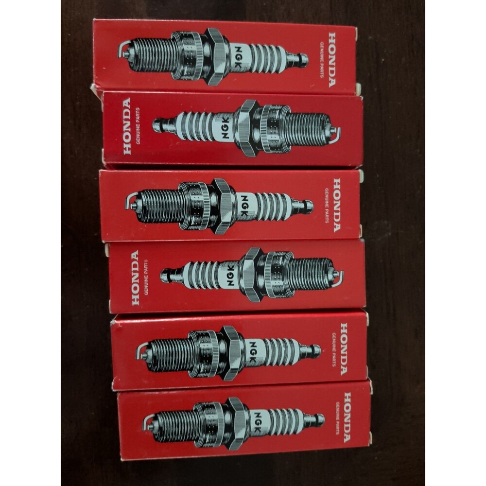 Honda Genuine NGK Spark Plugs 12290-R70-A01 LZKR7B-11 (6 Pack, Made in Japan)